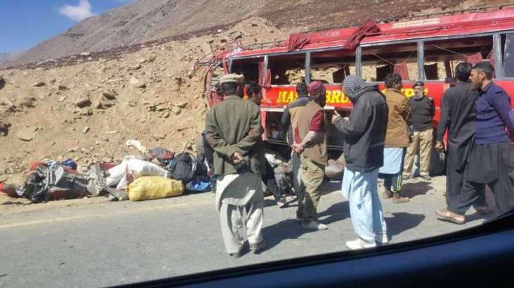 20 killed as van plunges into river in Pakistan
