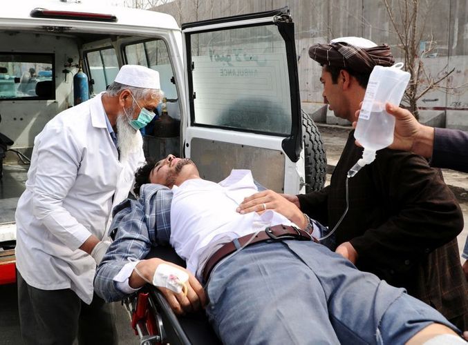 Two hurt in Kabul as rockets hit rival inauguration ceremonies