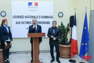 Commemoration ceremony for March 11 terrorism victims held in French Embassy - PHOTO