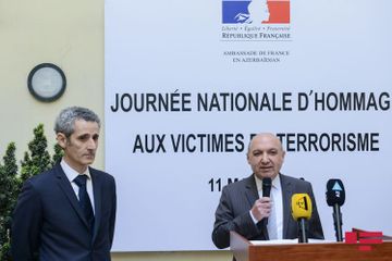 Commemoration ceremony for March 11 terrorism victims held in French Embassy - PHOTO