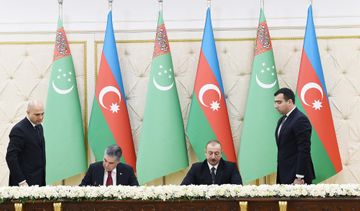 Azerbaijan, Turkmenistan signed bilateral documents