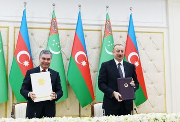 Azerbaijan, Turkmenistan signed bilateral documents