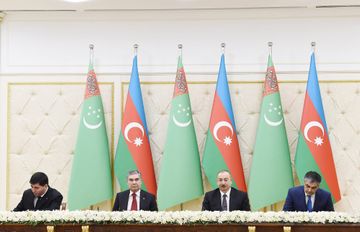 Azerbaijan, Turkmenistan signed bilateral documents