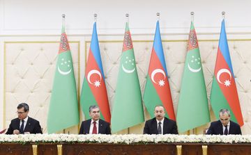 Azerbaijan, Turkmenistan signed bilateral documents
