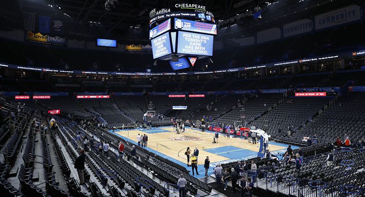 NBA suspends season over outbreak of COVID-19