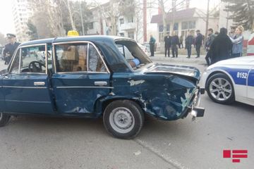 3 people injured in traffic accident in Azerbaijan’s Mingechevir - PHOTO