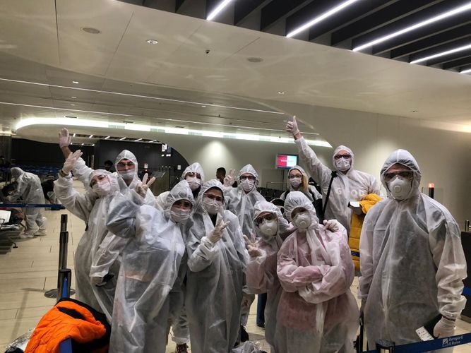 Azerbaijani students evacuated  from Italy