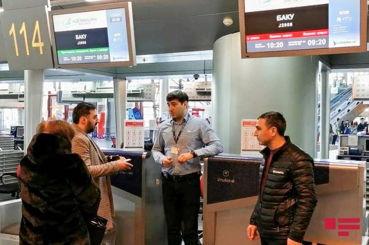 84 Azerbaijani citizens to be brought from Moscow to Baku with first charter flight - PHOTO