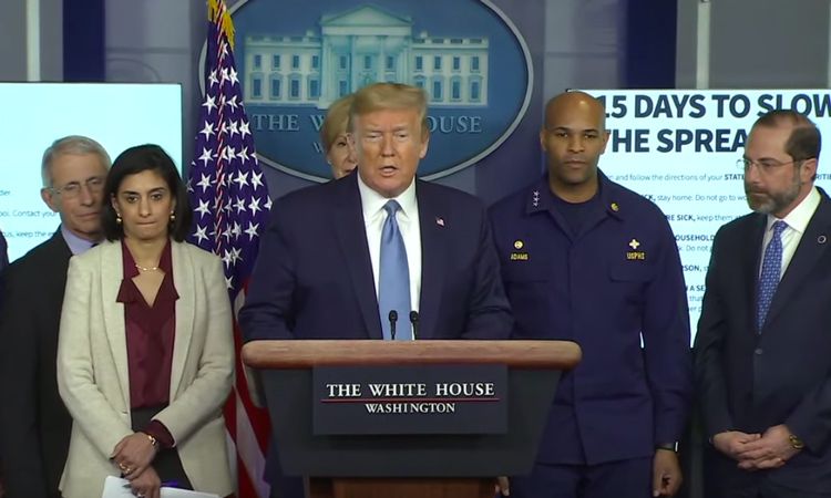 US President Donald Trump delivers speech on COVID-19 - VIDEO