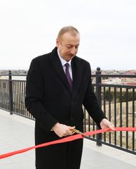 President Ilham Aliyev inaugurated Pirshaghi-Goradil-Novkhani-Sumgayit section of Absheron circular railway after renovation - UPDATED