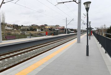 President Ilham Aliyev inaugurated Pirshaghi-Goradil-Novkhani-Sumgayit section of Absheron circular railway after renovation - UPDATED