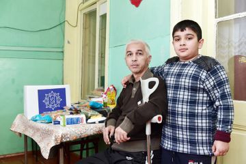 Heydar Aliyev Foundation presents Novruz holiday gifts to families, receiving targeted social assistance - PHOTO