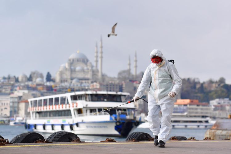 Number of coronavirus cases in Turkey reach 670, with 9 dead
