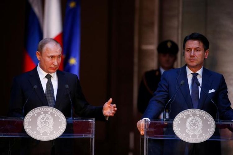 Russian army to send coronavirus help to Italy after Putin phone call