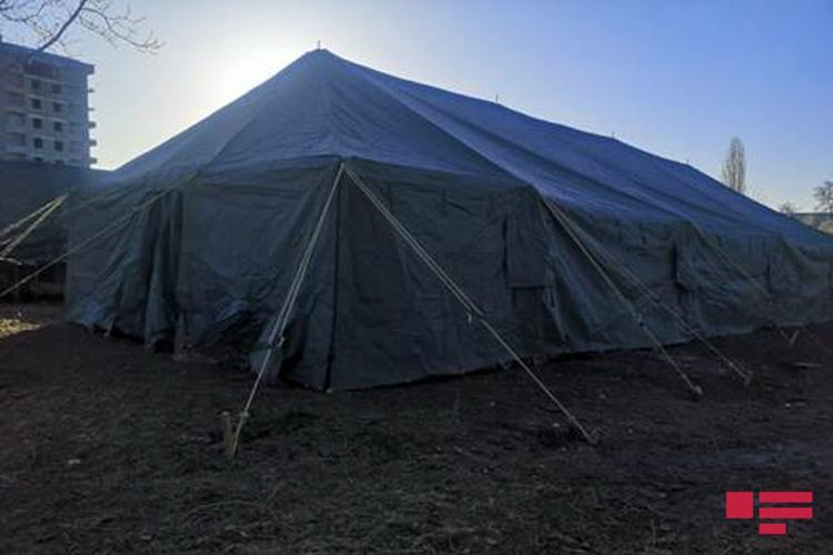 Field hospitals established in Georgia’s Marneuli subjected to quarantine regime - PHOTO