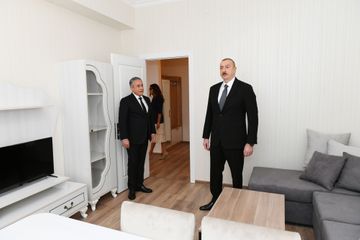 President Ilham Aliyev attended opening of Hovsan residential complex - UPDATED