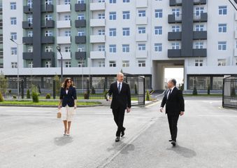 President Ilham Aliyev attended opening of Hovsan residential complex - UPDATED