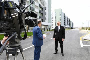 President Ilham Aliyev attended opening of Hovsan residential complex - UPDATED