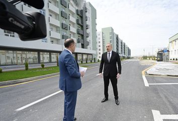 President Ilham Aliyev attended opening of Hovsan residential complex - UPDATED