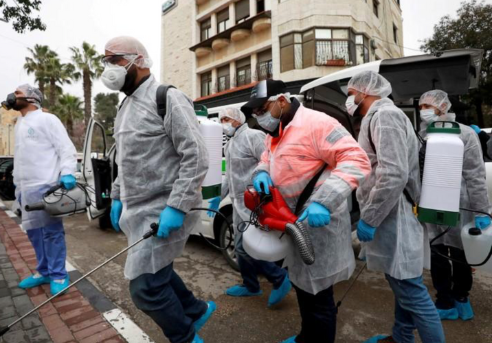 Palestinians report first death from coronavirus