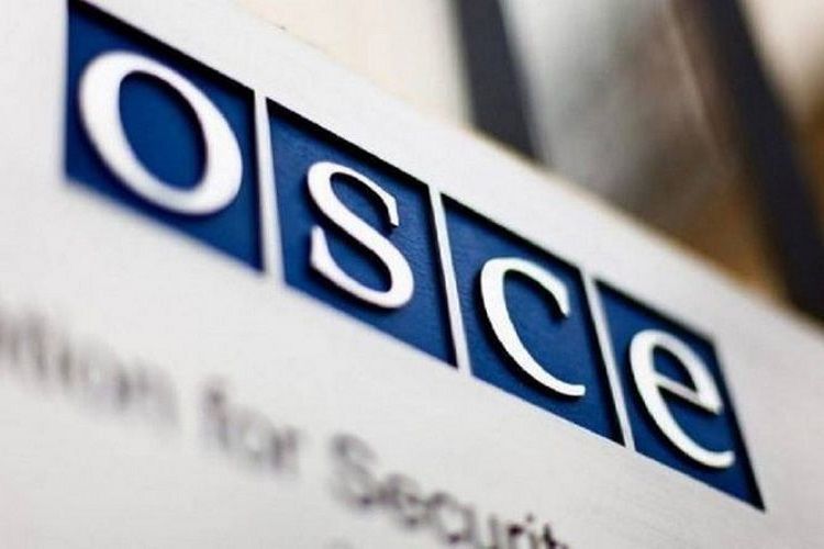 The amount paid by Azerbaijan to the OSCE budget announced