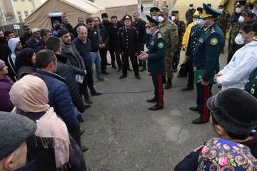 Elchin Guliyev checks sanitary-quarantine measures on Azerbaijani-Russian border