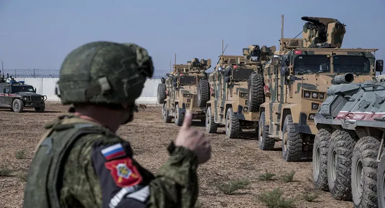 Russian, Turkish military conduct joint patrolling in Syria