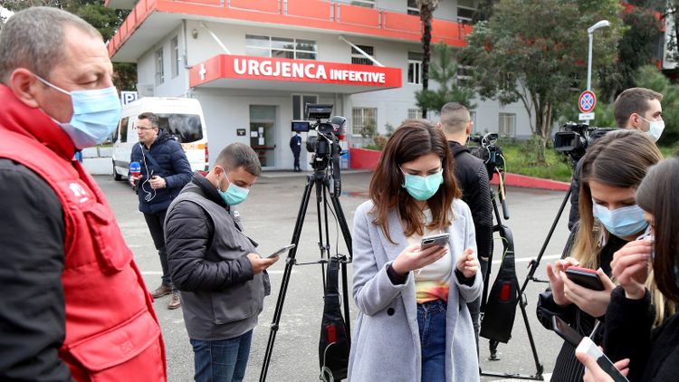 Albania limits shopping to one per family in virus lockdown