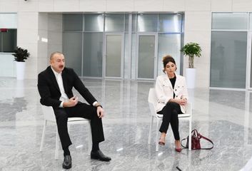 President Ilham Aliyev attended opening of “Yeni klinika” medical institution in Baku - UPDATED