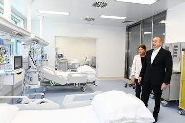 President Ilham Aliyev attended opening of “Yeni klinika” medical institution in Baku - UPDATED