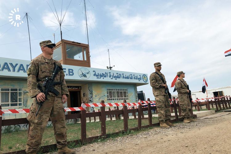 US-led coalition departs K1 air base in Kirkuk, Iraq