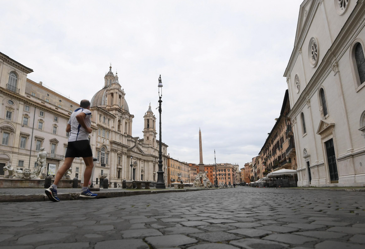 In Italy 756 people died  from coronavirus in the last day