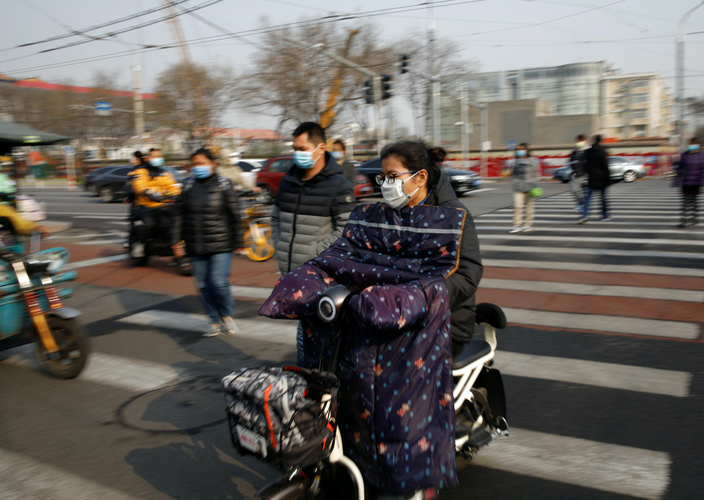 Drop in China's new coronavirus cases; none in Hubei for sixth day