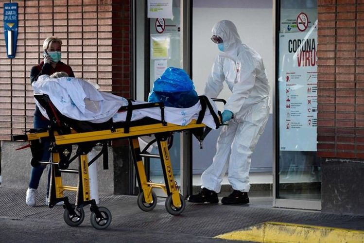 Spain reports 812 virus deaths in 24 hours