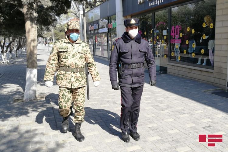 Internal Troops involved in strengthening special quarantine regime in Sumgait