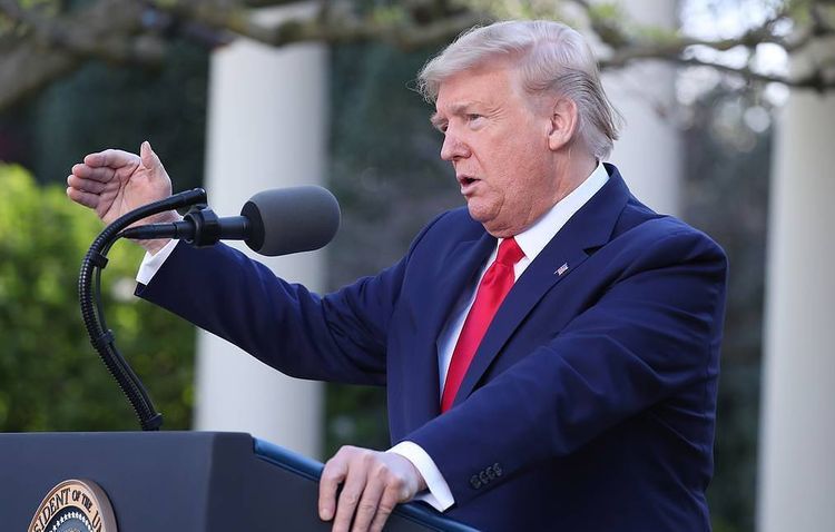 Trump: Russia sends plane with medical equipment to US
