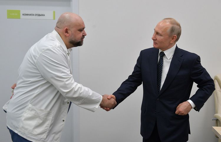 Chief physician of hospital in Moscow's Kommunarka diagnosed with coronavirus