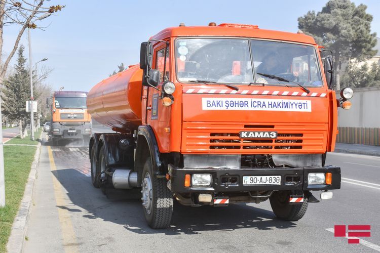 More than 200 main streets and avenues of Baku to be disinfected