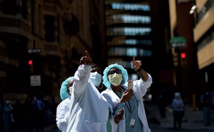 Global coronavirus cases exceed 3.3M in four months
