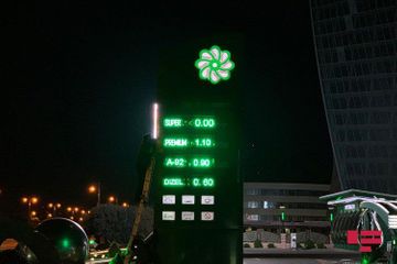 Price of gasoline brand Ai-95 downs in Azerbaijan - PHOTO