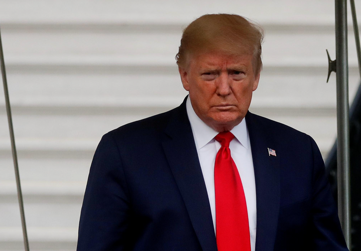 Trump has no comment on report North Korea's Kim made public appearance