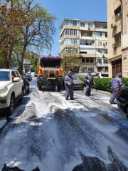 More than 200 main streets and avenues of Baku disinfected