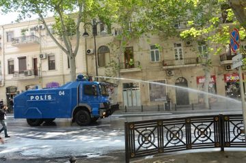 More than 200 main streets and avenues of Baku disinfected