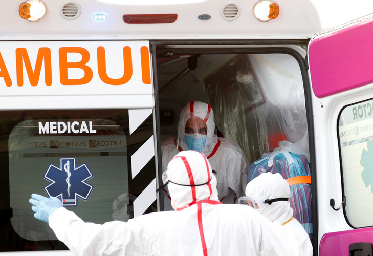 Italy's daily coronavirus death toll jumps, new cases stable
