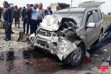 Azerbaijan's TABIB: 4 killed, 7 injured in traffic accident in Kurdamir, injured are in severe condition - UPDATED-1