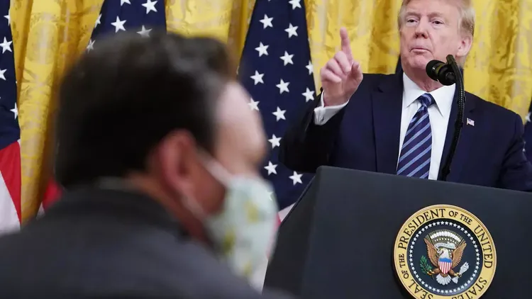 Trump promises US will report on virus' origin soon