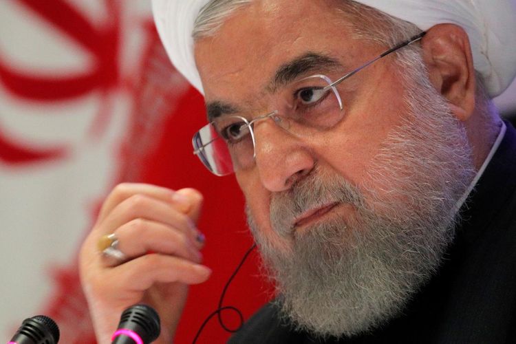 Iran's Rouhani pledges "crushing response" if U.S. extends arms embargo