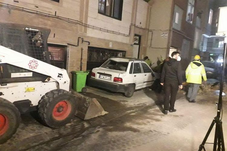 Explosion in a residential building in Tehran injures 11 people - PHOTO