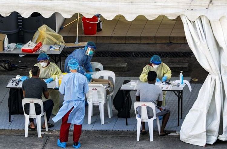 Singapore reports 753 new coronavirus cases, taking total to 22,460