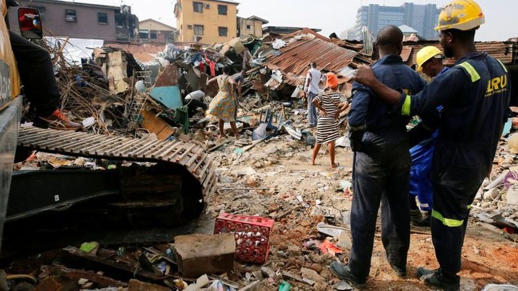 15 die as under-construction building collapses in Uganda